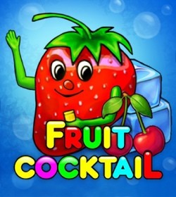 Fruit Cocktail игровой автомат (Клубнички, Фруктовый Коктейль)