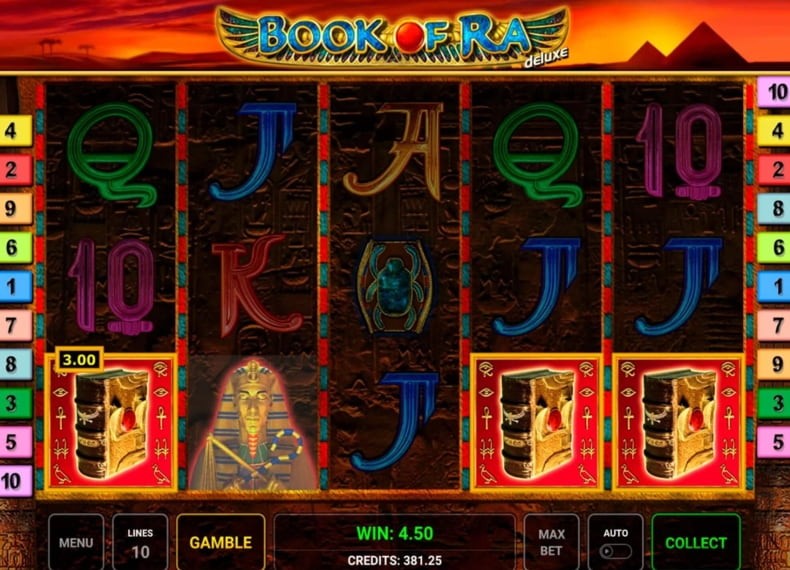 Book of Ra Deluxe игровой автомат